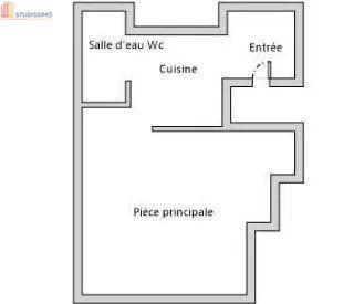 Studio 35m² Le Mans centre - Lumineux, faibles charges - Photo 2