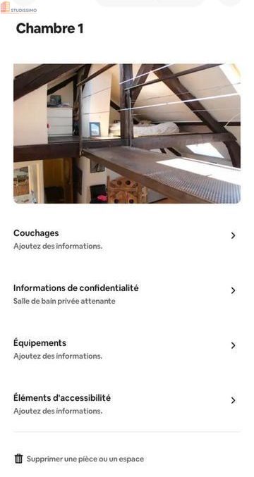 Studio meublé 70m² Belfort - Loft, dernier étage - Photo 1