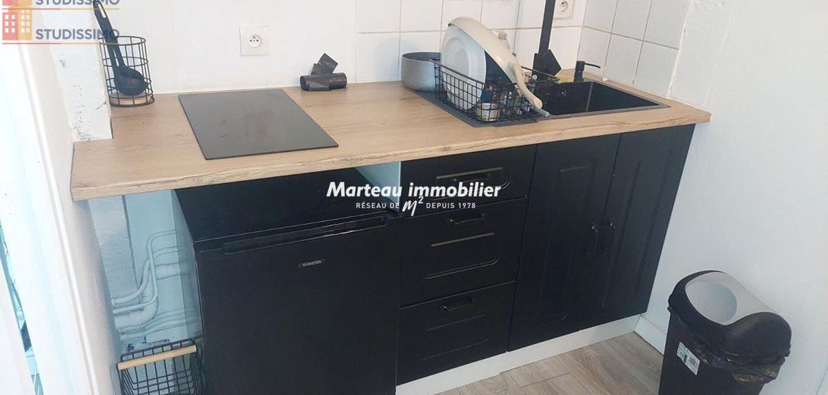 Studio 18m² Le Mans - 3e étage, DPE D - Photo 1