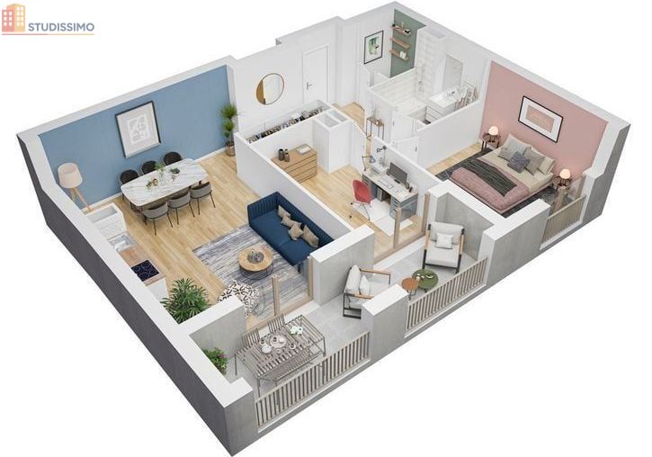Studio 21m² Le Mans - Epsilon - Photo 4