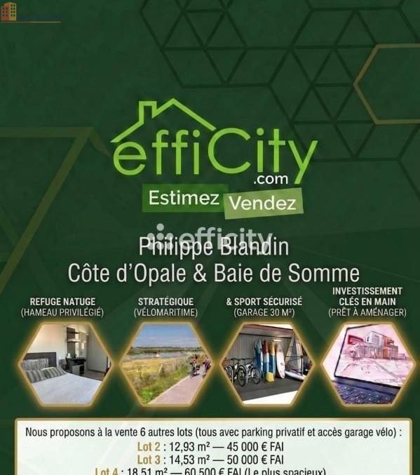 Studio 13m² Le Crotoy - DPE C - Photo 1