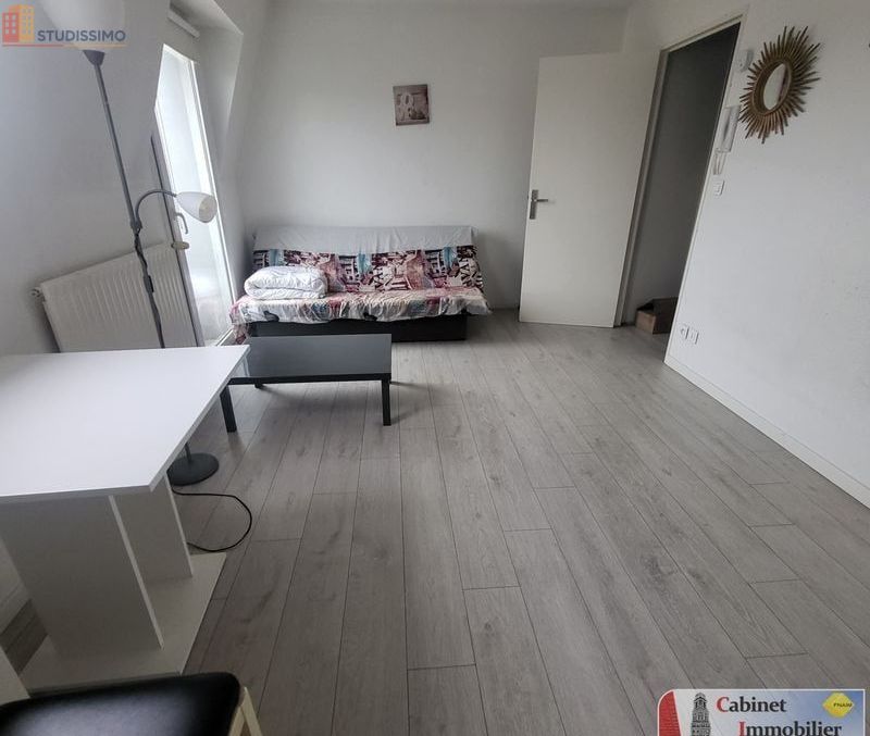Studio 21m² Amiens - 3e étage, DPE D - Photo 1