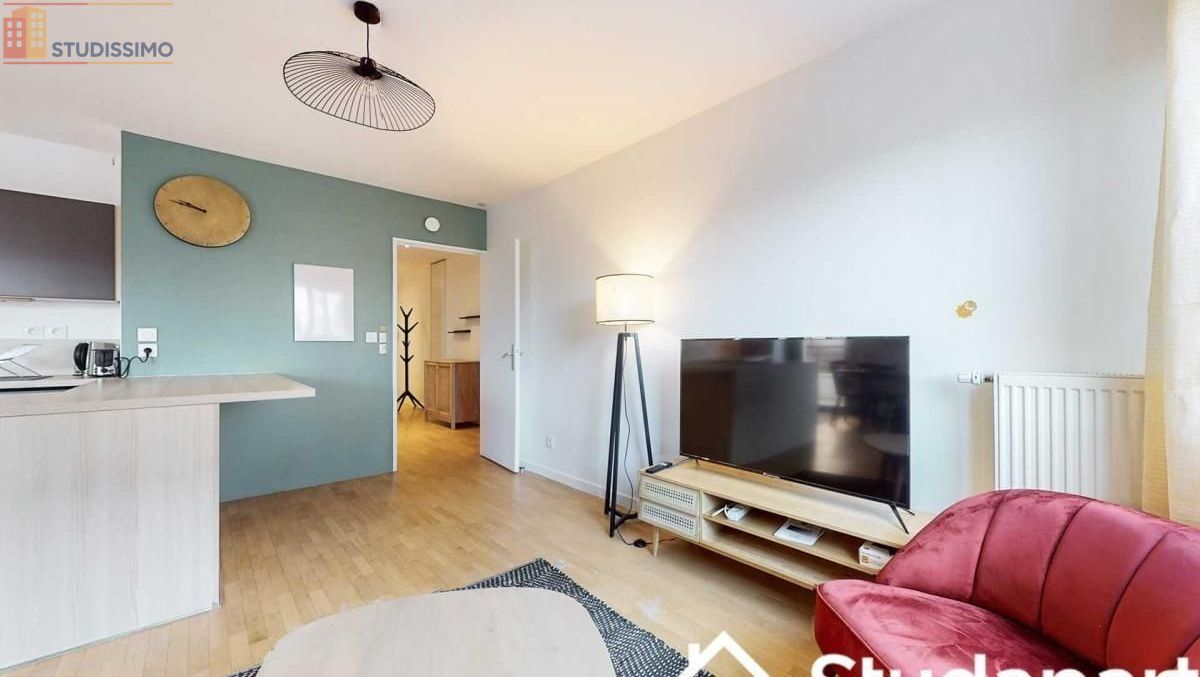 Studio meublé 12m² Massy 91300 - Meublé, DPE A - Photo 3