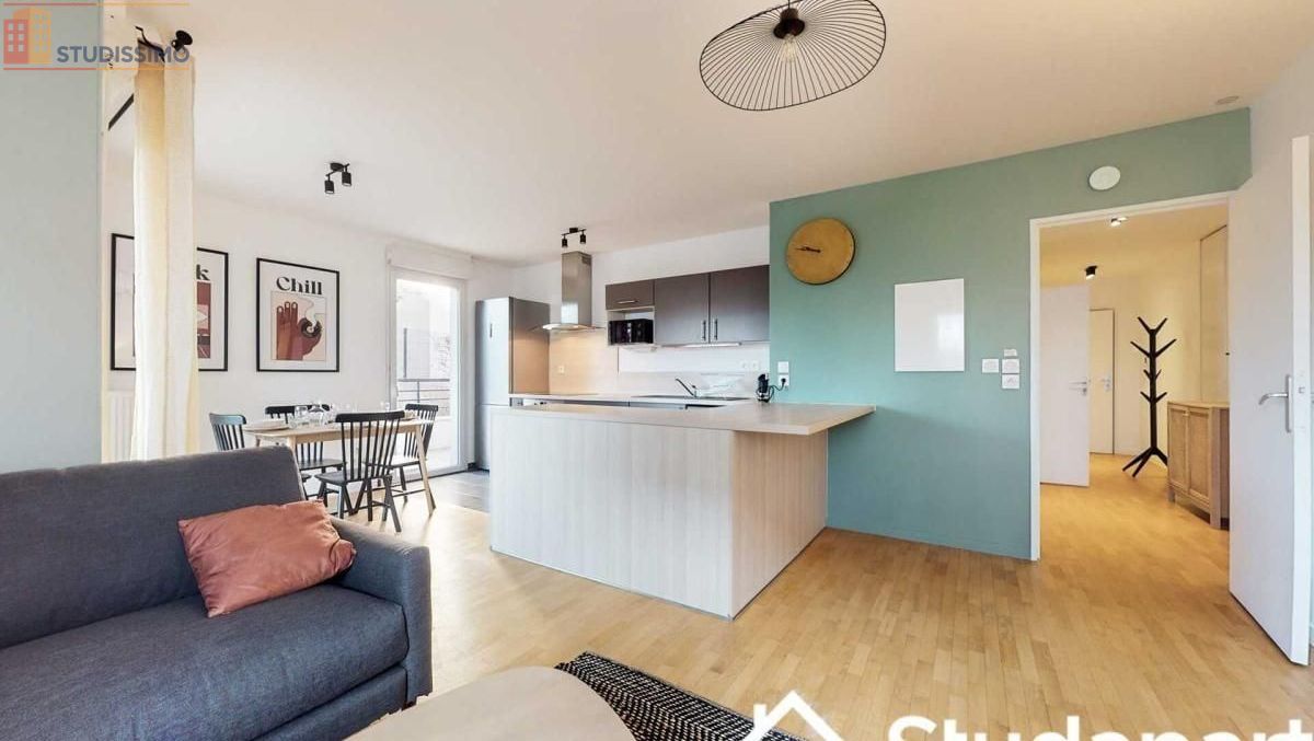 Studio meublé 12m² Massy 91300 - Meublé, DPE A - Photo 2