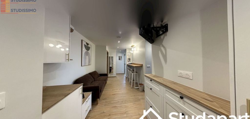 Studio meublé 30m² Palaiseau - Meublé, DPE A - Photo 9