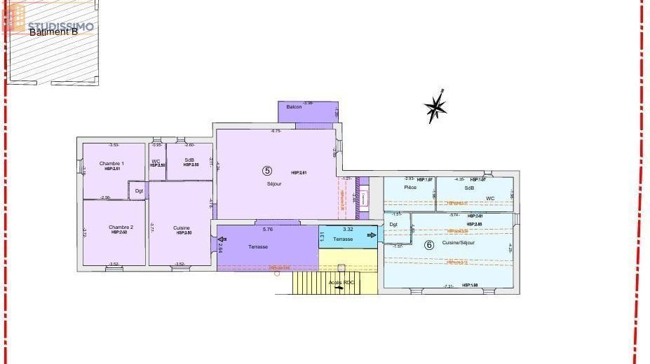 Studio 45m² Bonnieux - Lumineux, proche centre - Photo 3