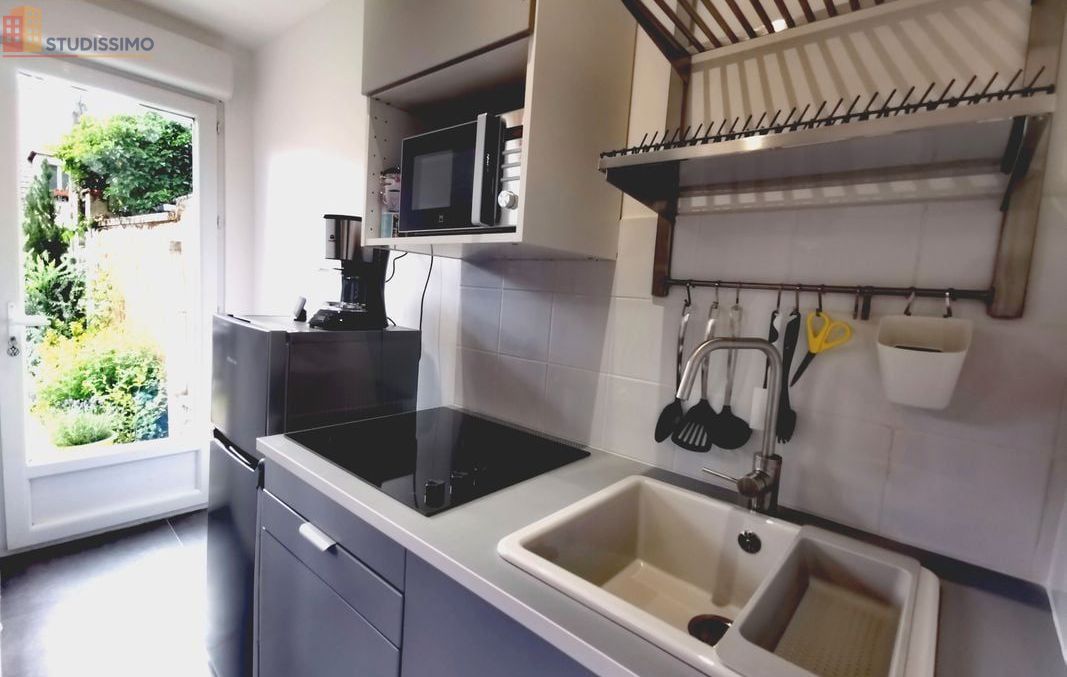 Studio meublé 23m² Bures-sur-Yvette - Proche RER, meublé - Photo 7