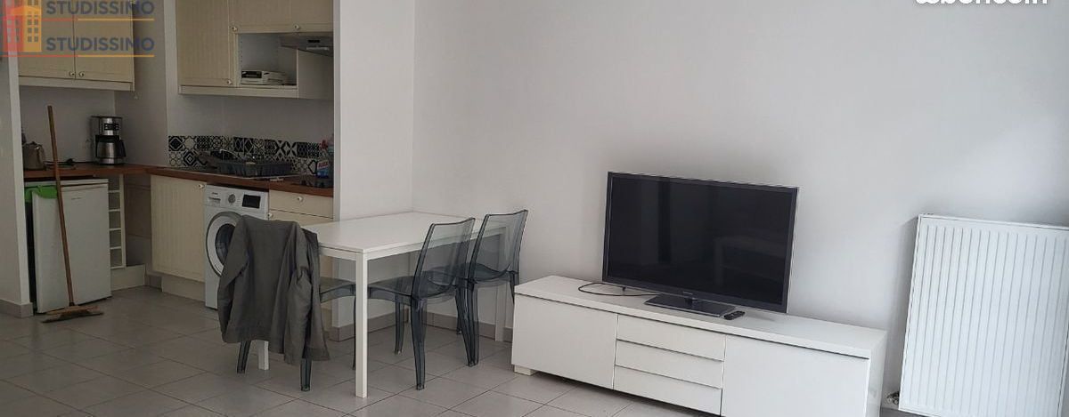 Studio meublé 31m² Palaiseau - Terrasse, lumineux - Photo 2