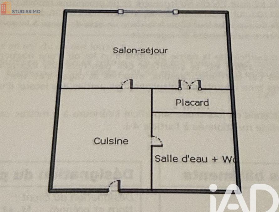 Studio 29m² Avignon centre - Lumineux, proche commodités - Photo 2