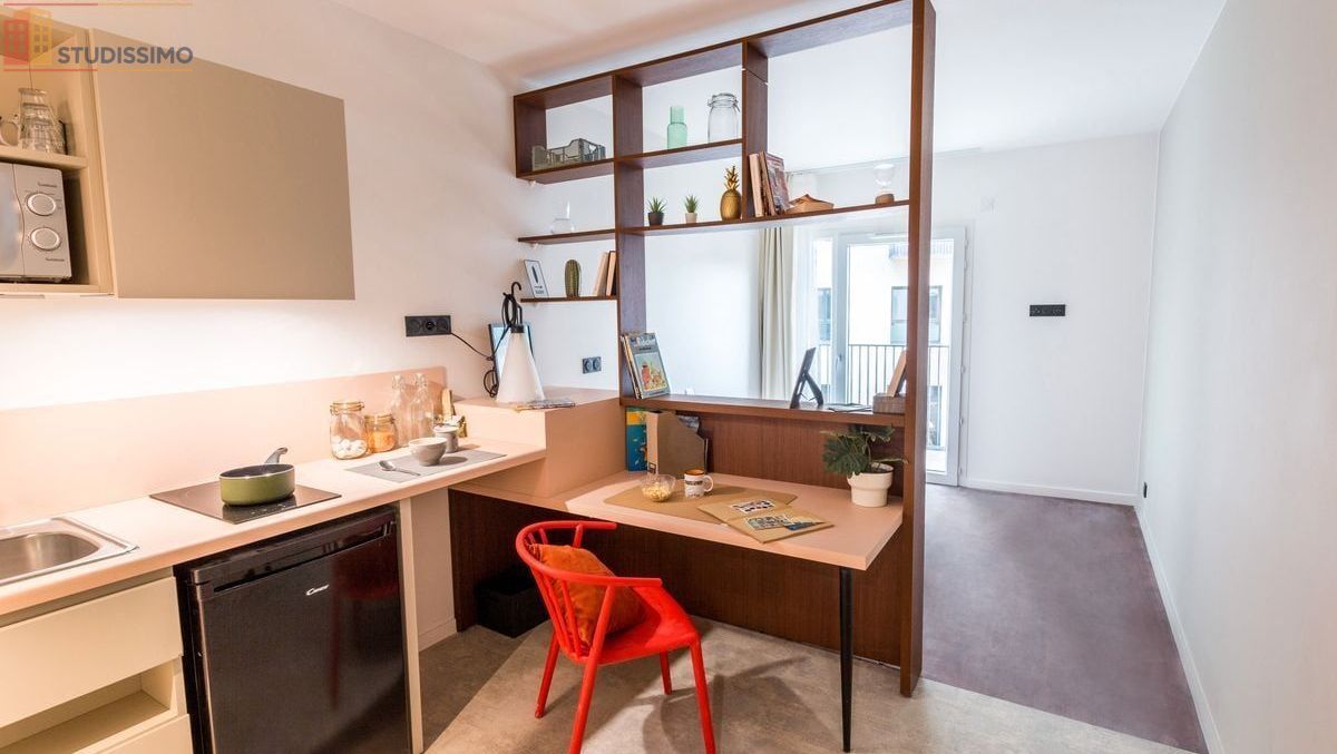 Studio meublé 20m² Palaiseau - Design, résidence ecla - Photo 15