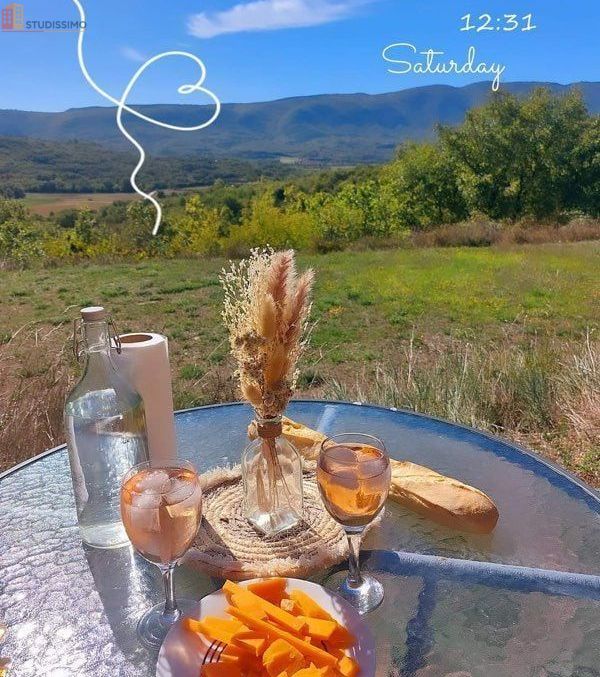 Studio 23m² Caseneuve - Terrasse, vue Luberon - Photo 2
