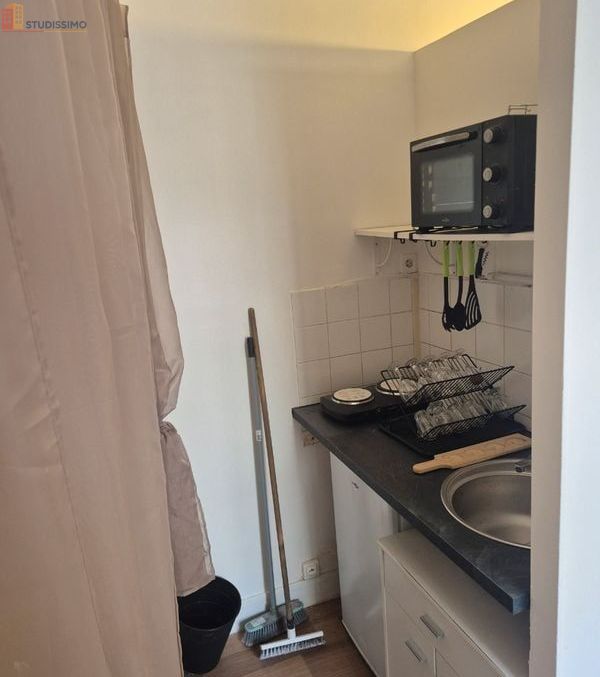 Studio 17m² Levallois-Perret - Meublé, calme - Photo 2