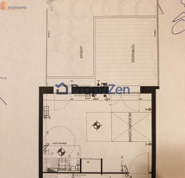 Studio 30m² Rueil-Malmaison - DPE C, 3e étage - Photo 1