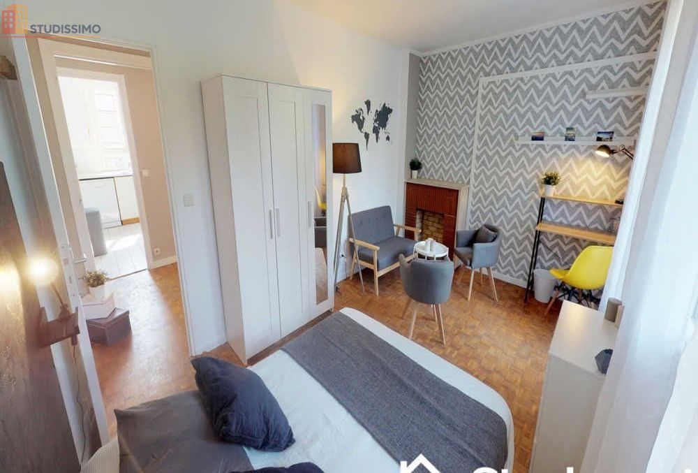 Studio meublé 14m² Boulogne-Billancourt - Meublé, 3e étage - Photo 1