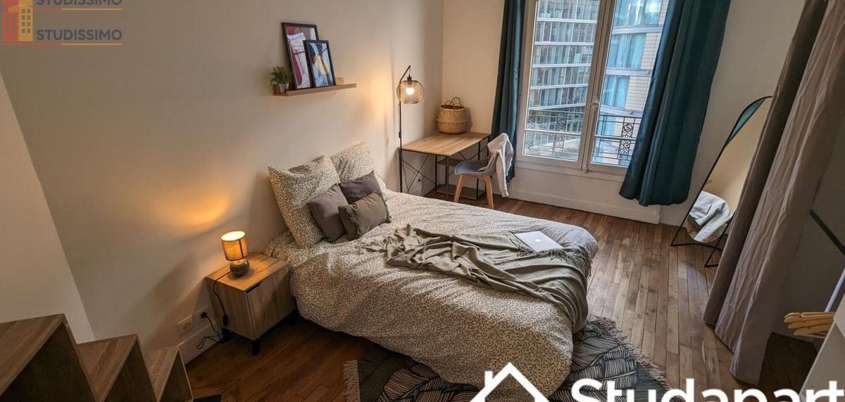 Studio meublé 14m² Clichy 92110 - Lumineux, 7e étage - Photo 7