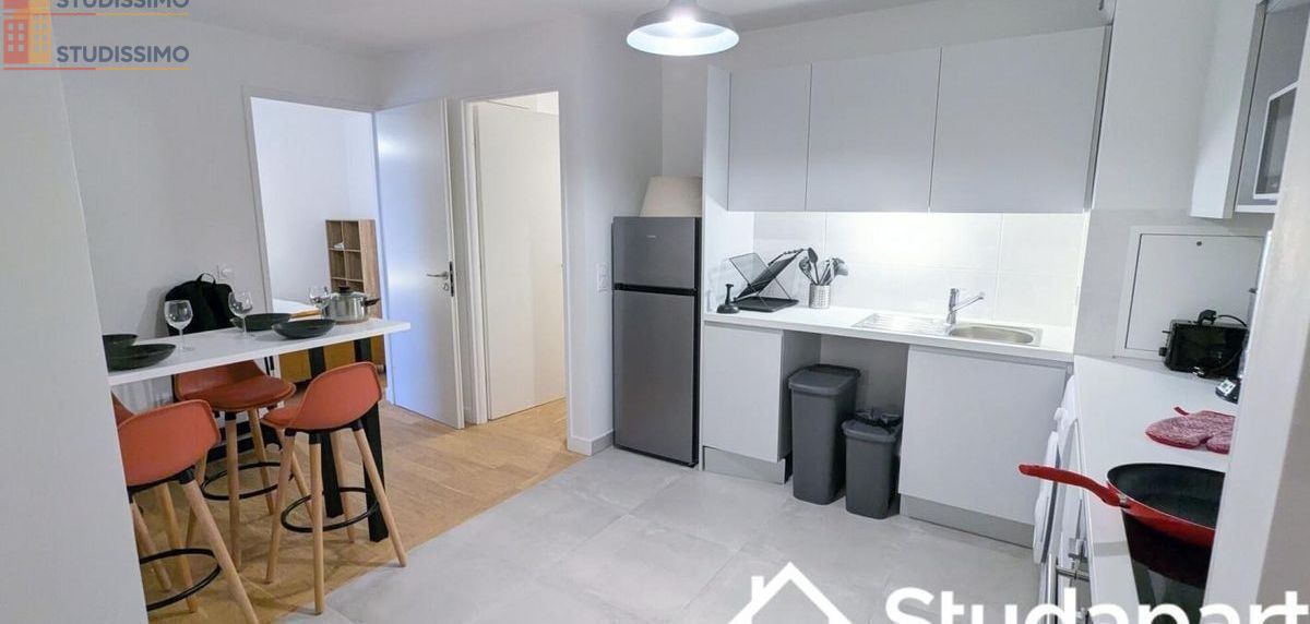 Studio meublé 15m² Clichy 92110 - Meublé, DPE A - Photo 1