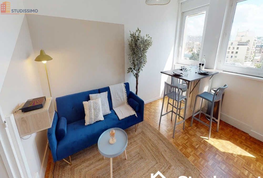 Studio 10m² Courbevoie - Meublé, 6e étage - Photo 2