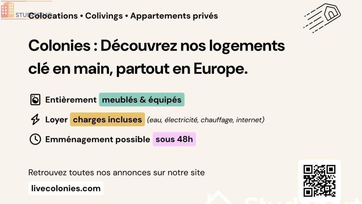 Studio 99m² Nanterre - Meublé, DPE A - Photo 3