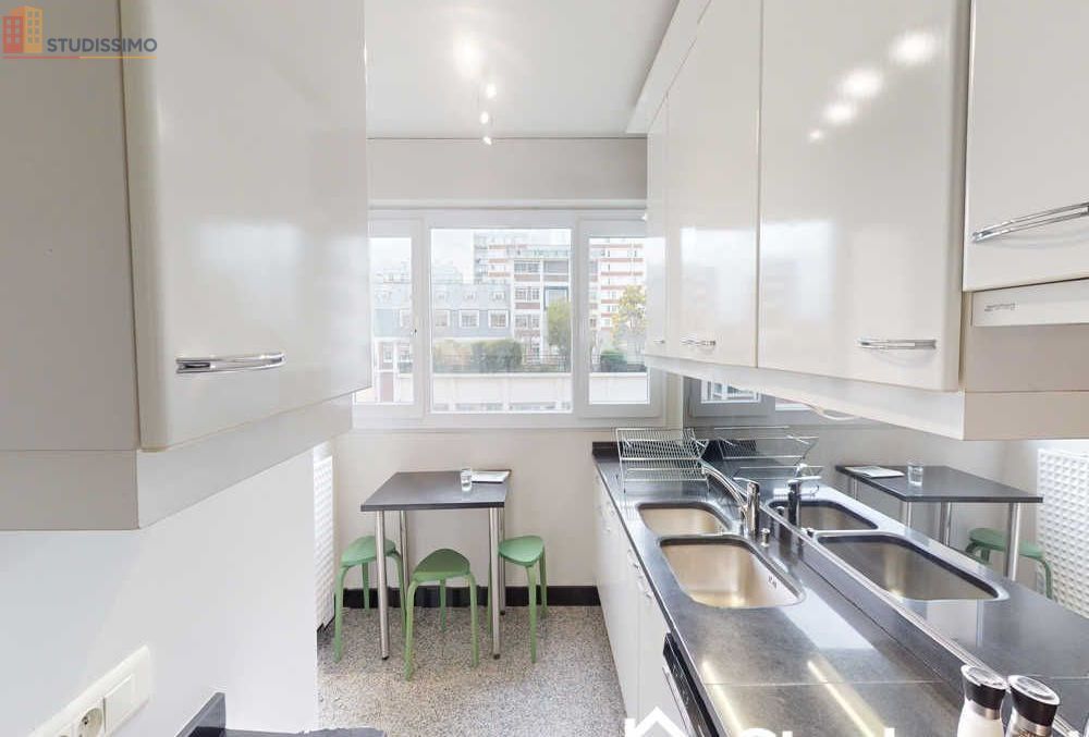 Studio meublé 13m² Levallois-Perret - Lumineux, 8e étage - Photo 2