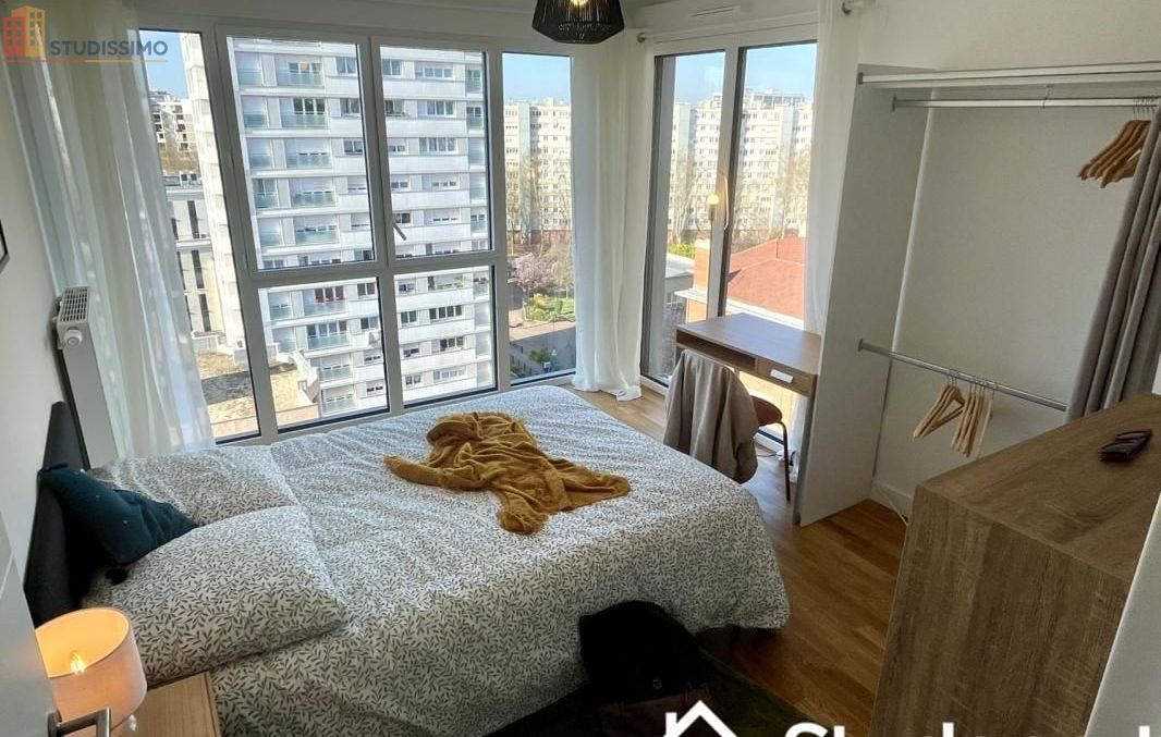 Studio meublé 16m² Clichy - Lumineux, étage élevé - Photo 5