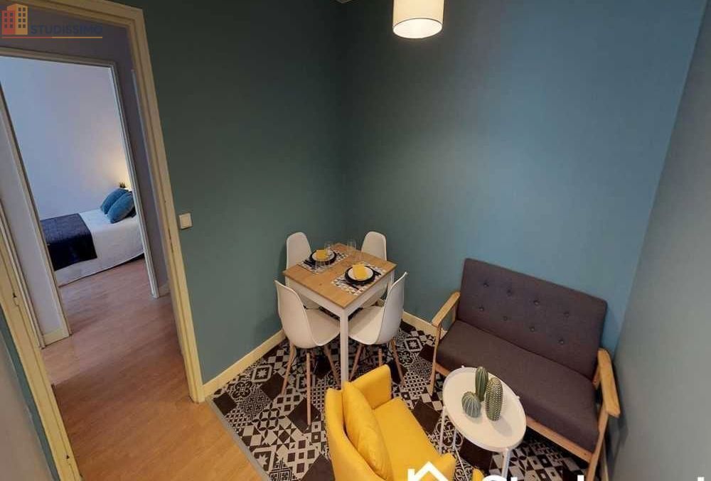 Studio meublé 11m² Clichy - Lumineux, au 4e étage - Photo 1