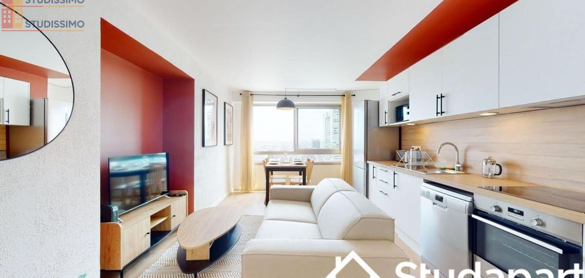 Studio 82m² Courbevoie - Meublé, DPE A - Photo 9