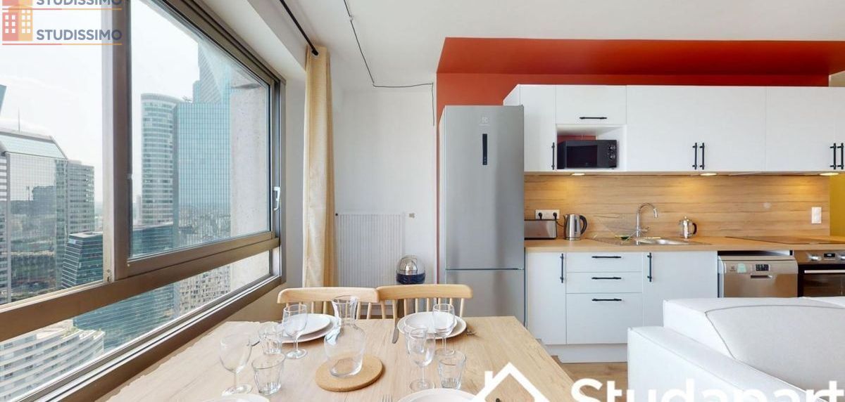 Studio 82m² Courbevoie - Meublé, DPE A - Photo 7