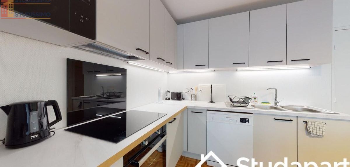 Studio meublé 9m² Asnières-sur-Seine - Chambre individuelle, lumineux - Photo 5
