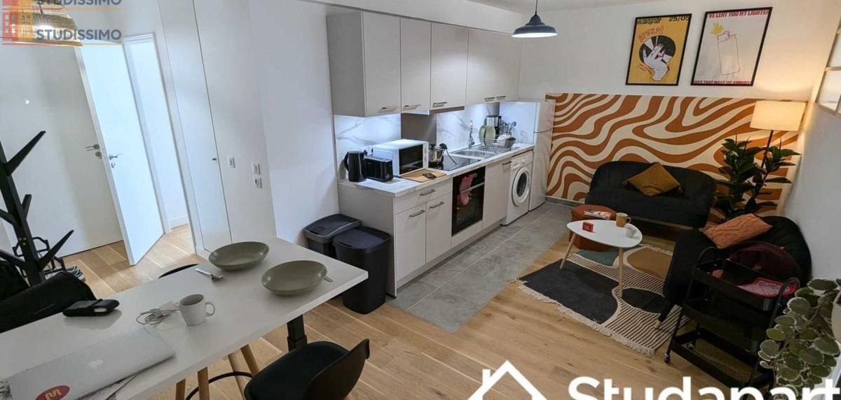 Studio meublé 20m² Clichy 92110 - Meublé, DPE A - Photo 1