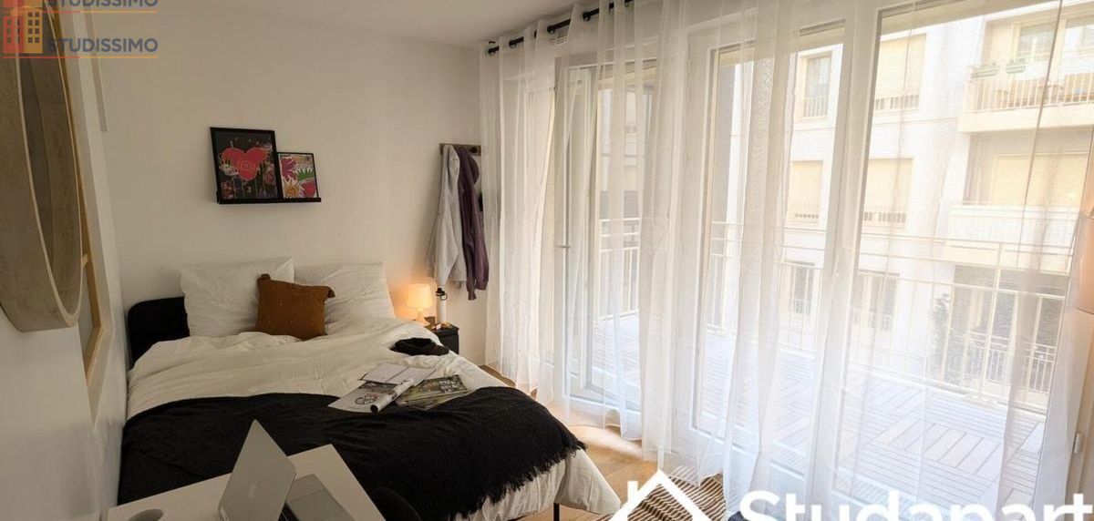 Studio meublé 19m² Clichy 92110 - Lumineux, étage 2 - Photo 9