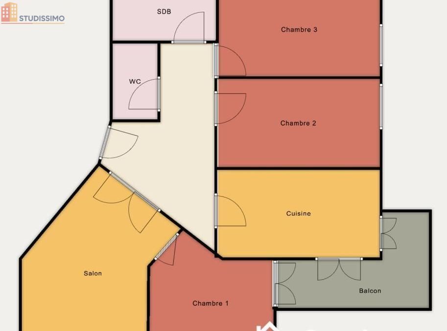Studio meublé 23m² Suresnes - Lumineux, DPE A - Photo 1