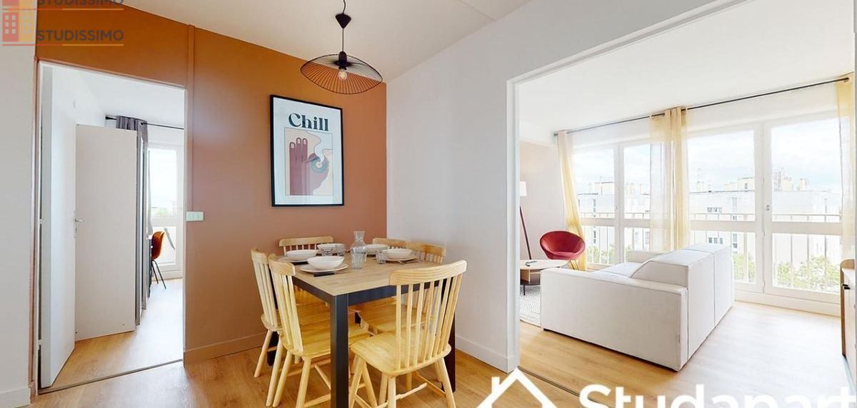 Studio meublé 9m² Gennevilliers - Lumineux, 6e étage - Photo 12