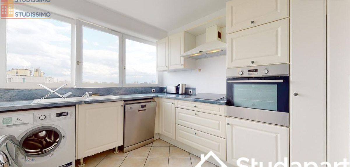 Studio meublé 9m² Gennevilliers - Lumineux, 6e étage - Photo 3