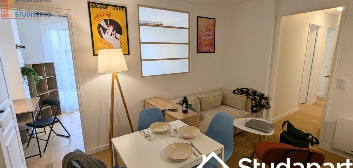 Studio meublé 21m² Clichy 92110 - Lumineux, DPE A - Photo 1
