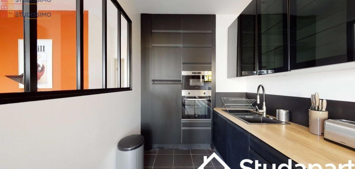 Studio meublé 9m² Nanterre - Meublé, performant énergétique A - Photo 1