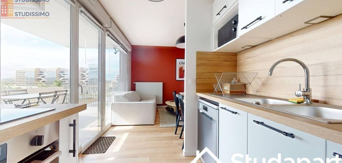 Studio meublé 10m² Nanterre - Meublé, DPE A - Photo 1