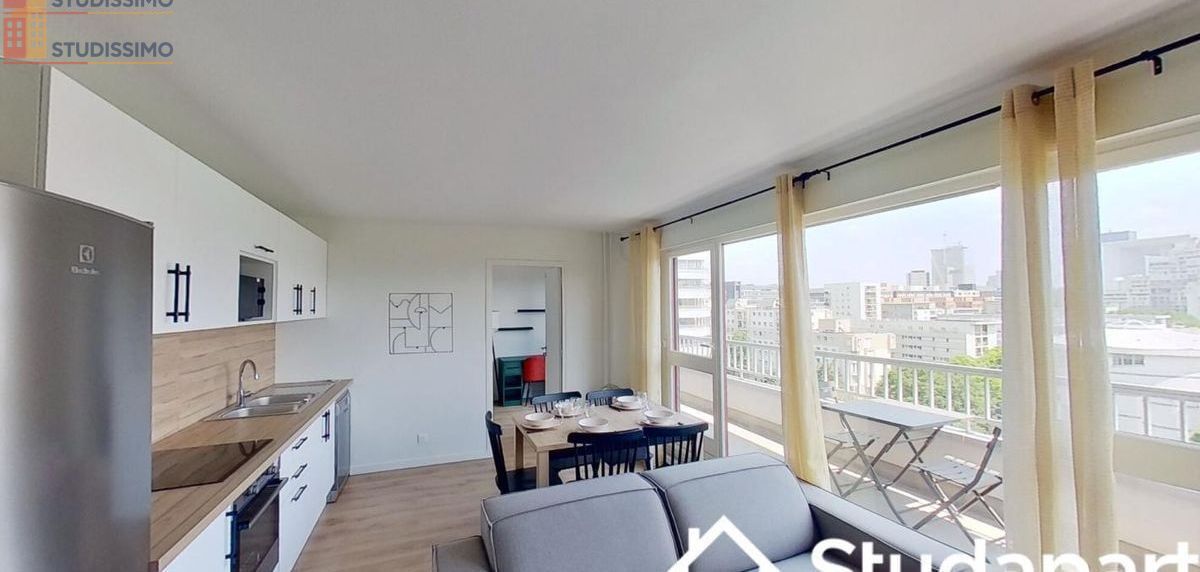 Studio 9m² Nanterre - Meublé, lumineux - Photo 4