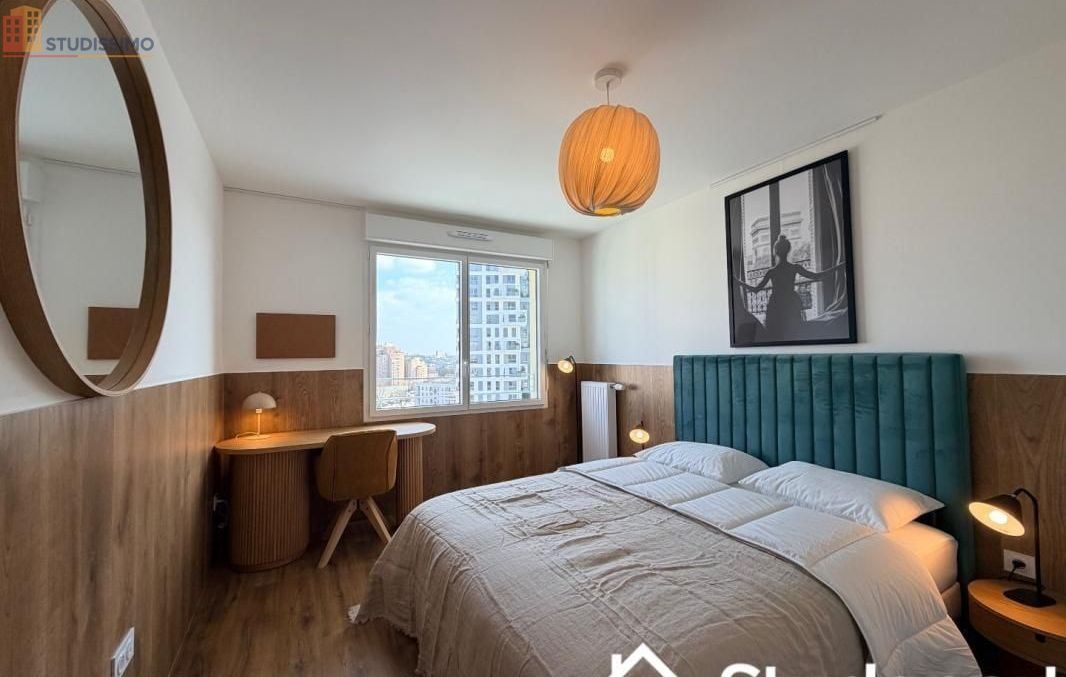 Studio meublé 14m² Bagneux - Étage élevé, DPE A - Photo 4