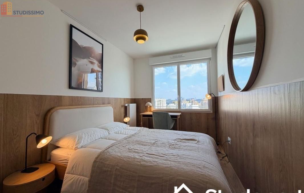 Studio meublé 14m² Bagneux - Étage élevé, DPE A - Photo 1