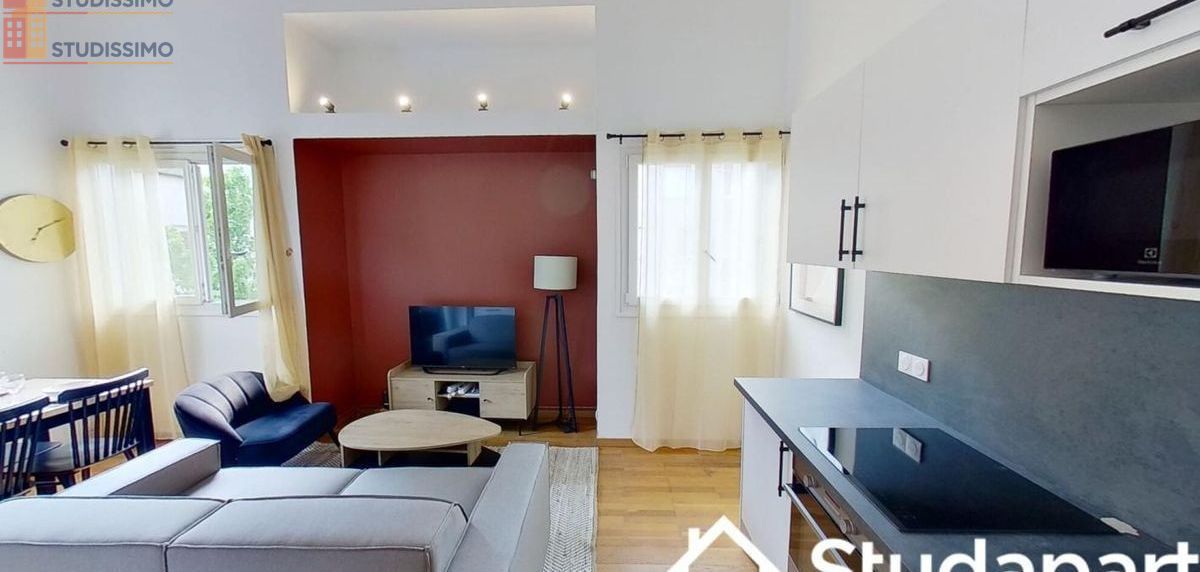 Studio 13m² Gennevilliers - Meublé, DPE A - Photo 2
