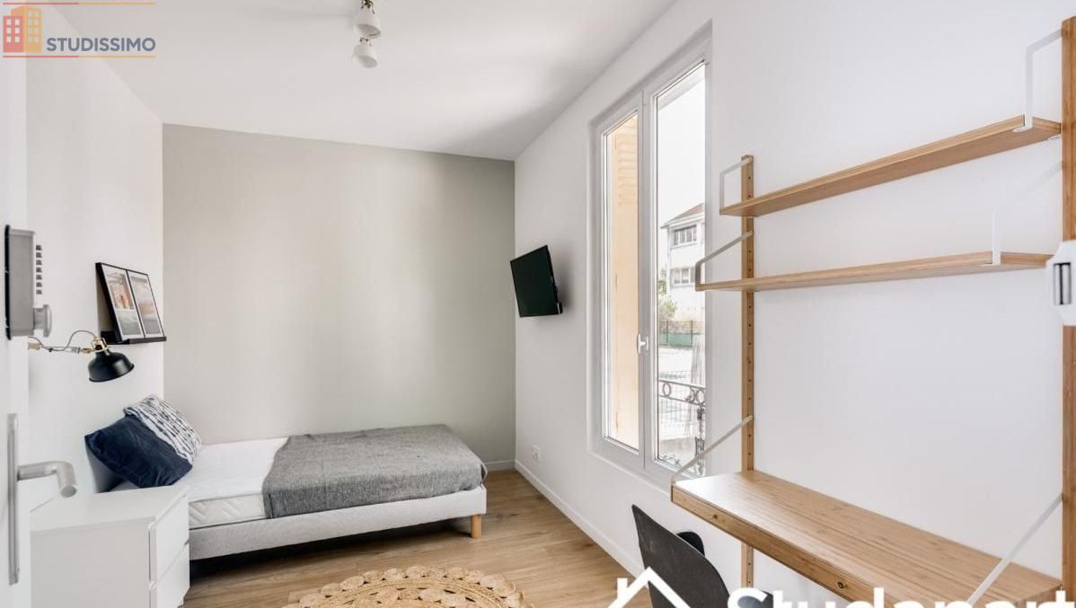 Studio meublé 20m² Nanterre - Lumineux, DPE A - Photo 1