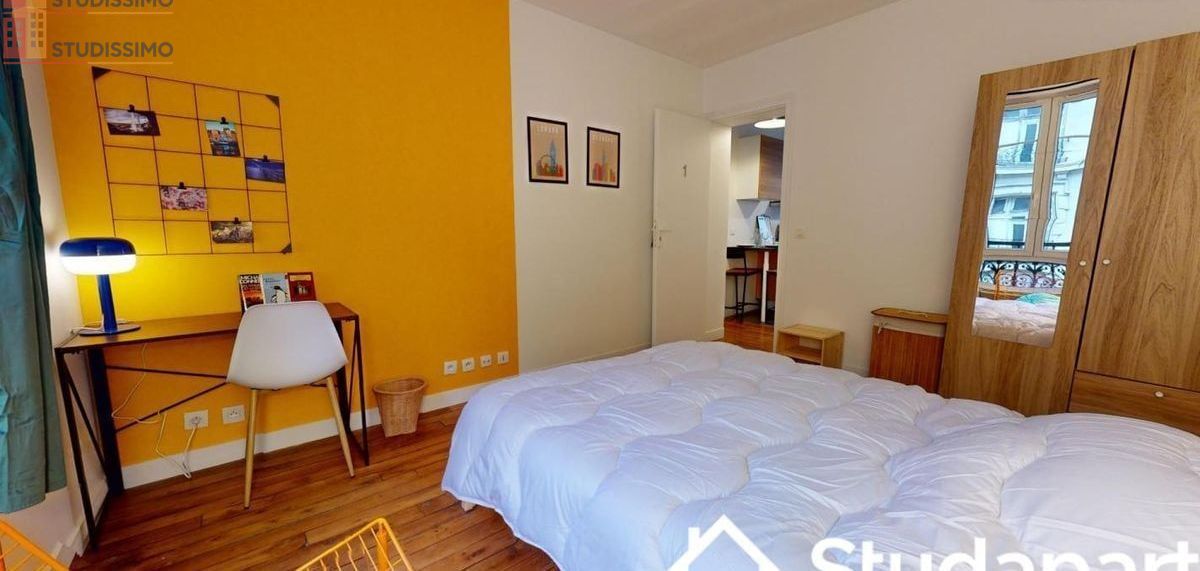 Studio meublé 9m² Clichy 92110 - Meublé, DPE A - Photo 2