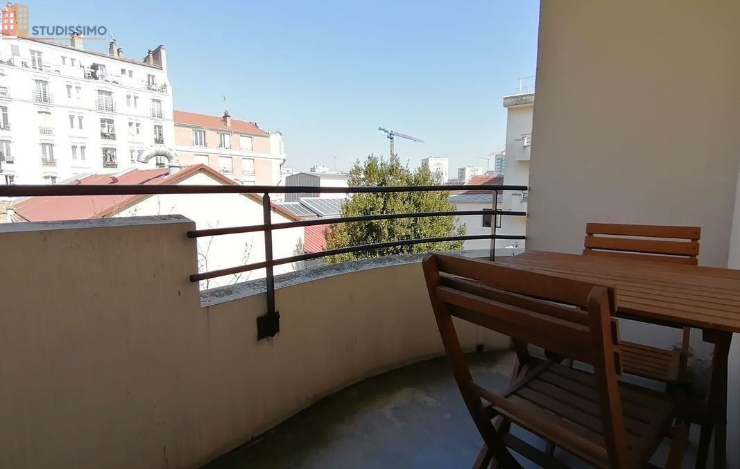 Studio 20m² Asnières-sur-Seine - Meublé, balcon calme - Photo 2