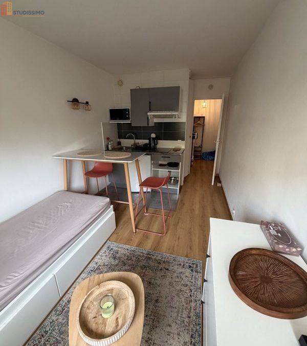 Studio meublé 19m² Clamart 92140 - Meublé, DPE D - Photo 2