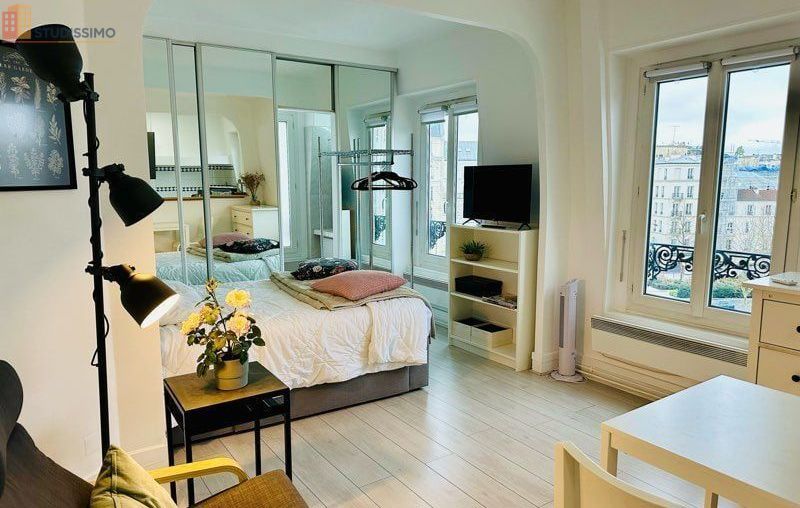 Studio 27m² Neuilly-sur-Seine - Très lumineux, meublé - Photo 1