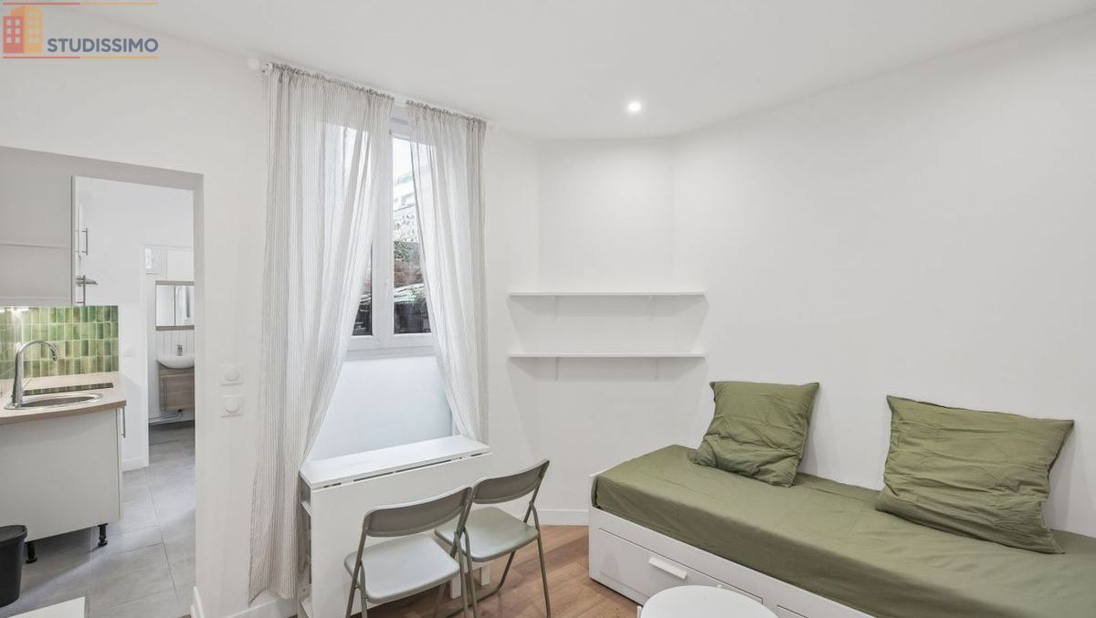 Studio meublé 17m² Asnières-sur-Seine - Meublé, DPE D - Photo 30