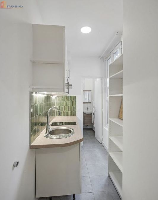 Studio meublé 17m² Asnières-sur-Seine - Meublé, DPE D - Photo 10