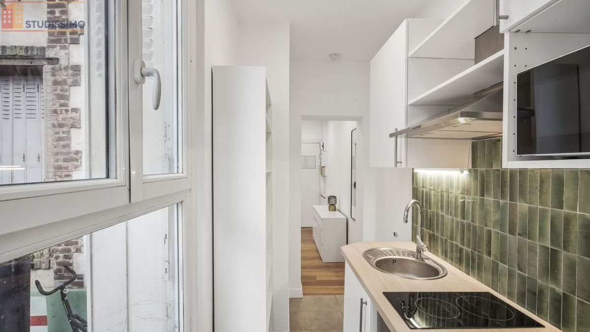 Studio meublé 17m² Asnières-sur-Seine - Meublé, DPE D - Photo 6