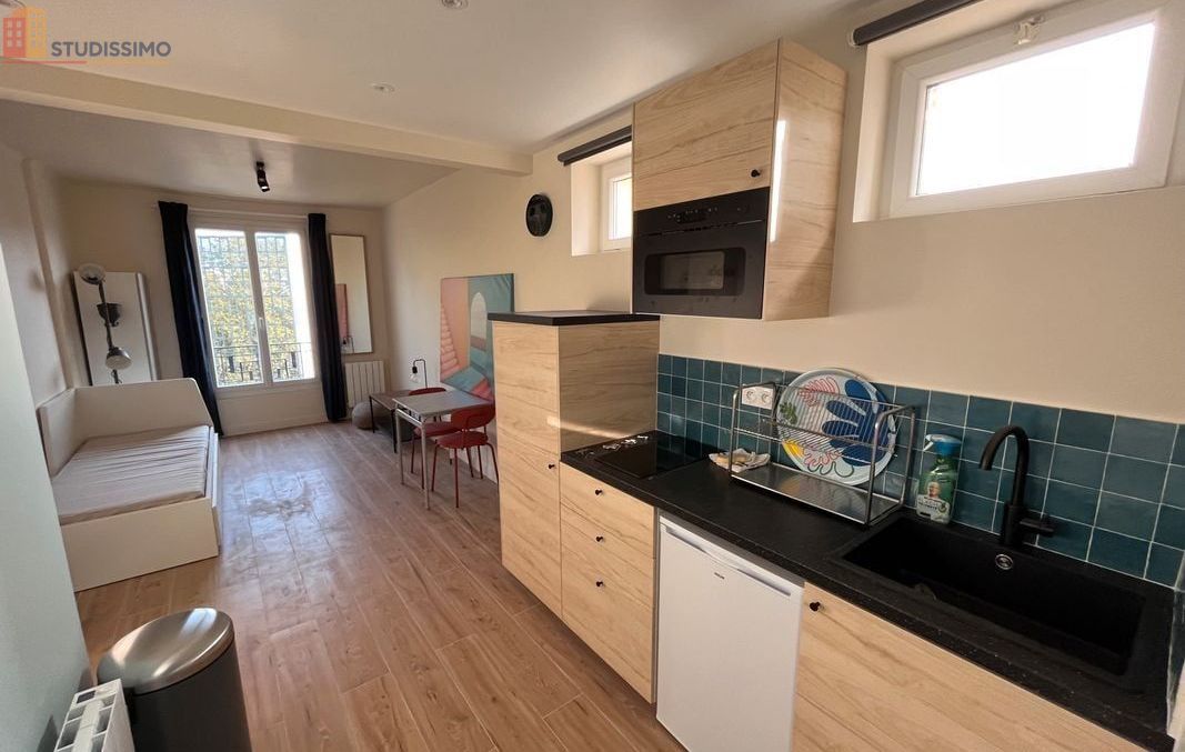 Studio meublé 22m² Nanterre - Meublé, 4e étage - Photo 1