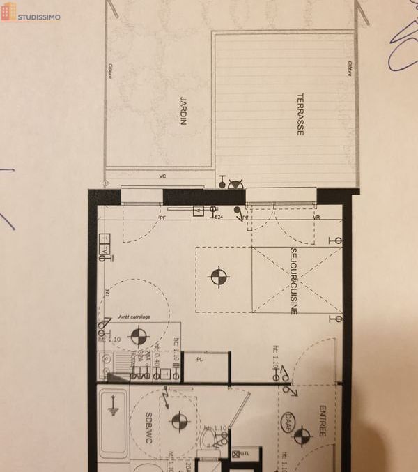 Studio 30m² Rueil-Malmaison - Terrasse, proche RER A - Photo 17